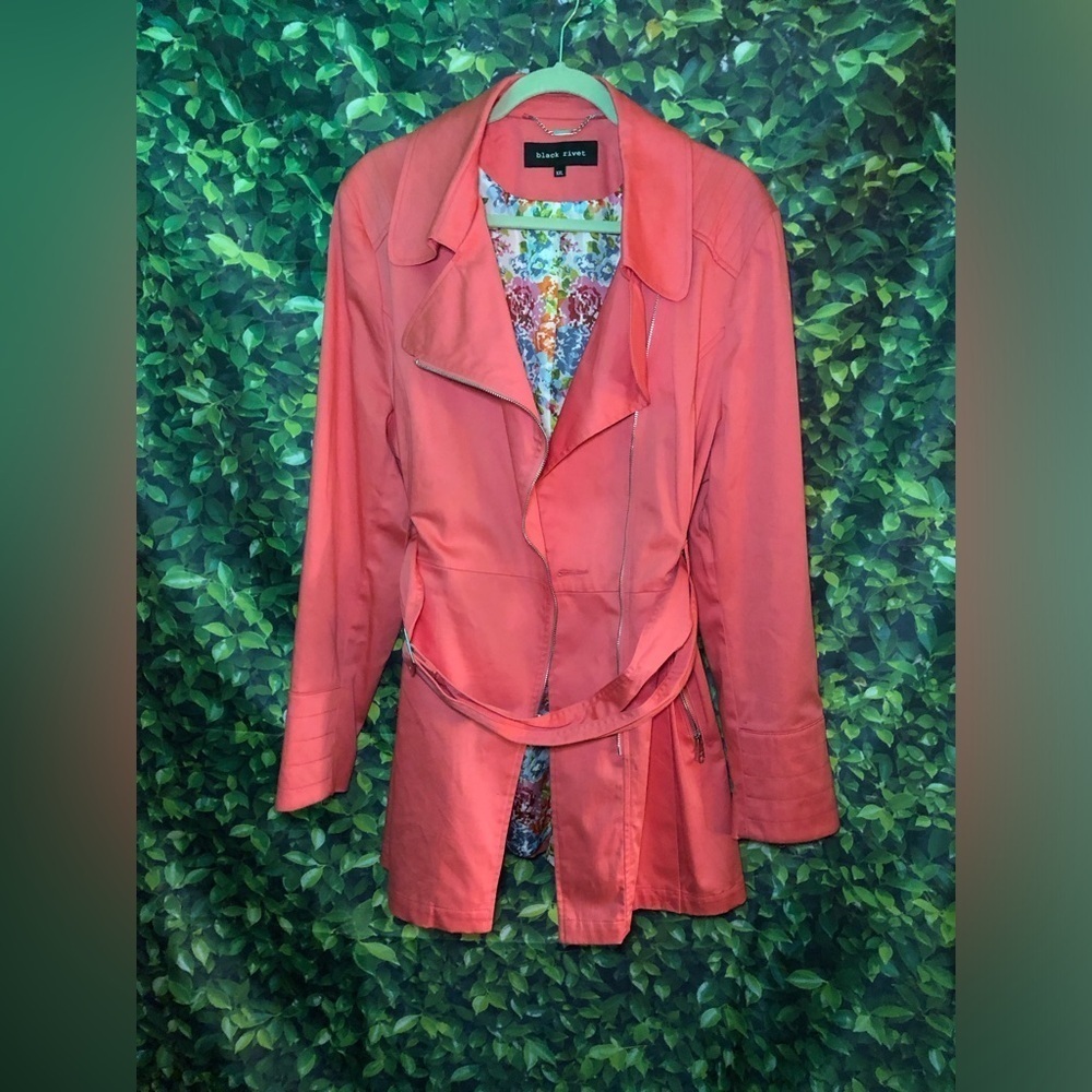 🌺🌸Poppin Pink/Coral Women's Jacket XXL🌸🌺